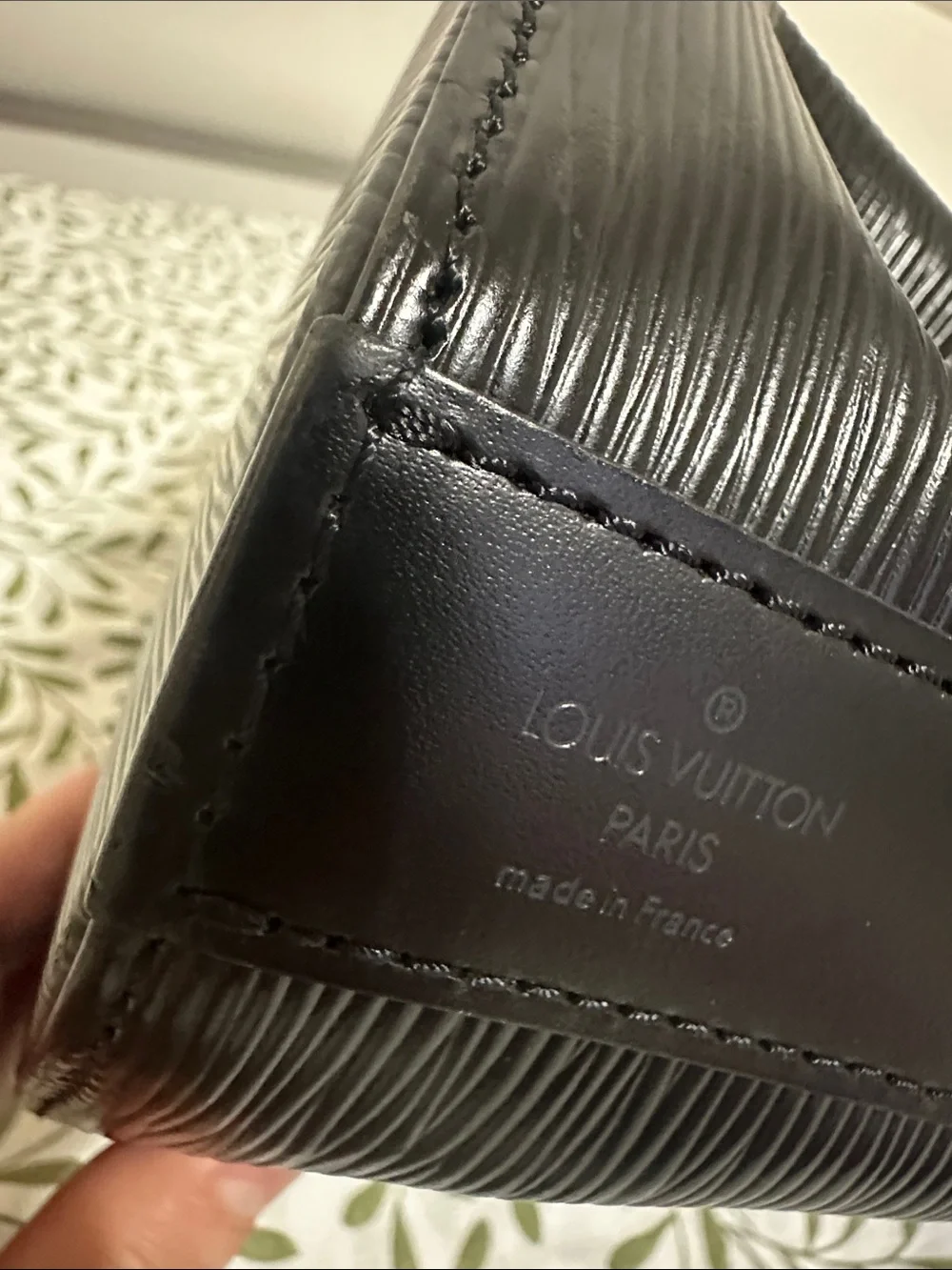 Louis Vuitton Vintage Epi Black Sac D’Epaule Bag